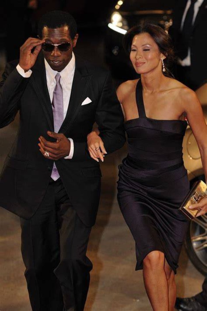 Wesley Snipes and wifee Black celebrity couples, Celebrity couples