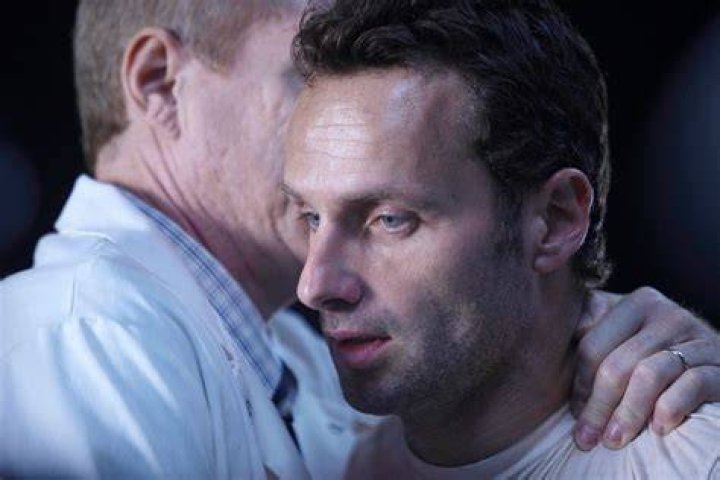 What did Edwin Jenner whisper to Rick Grimes? ·