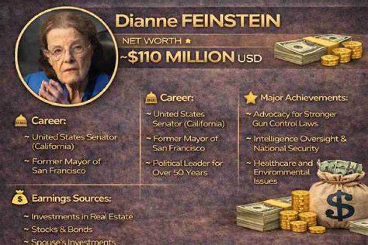 What is Dianne Feinsteins Net Worth?
