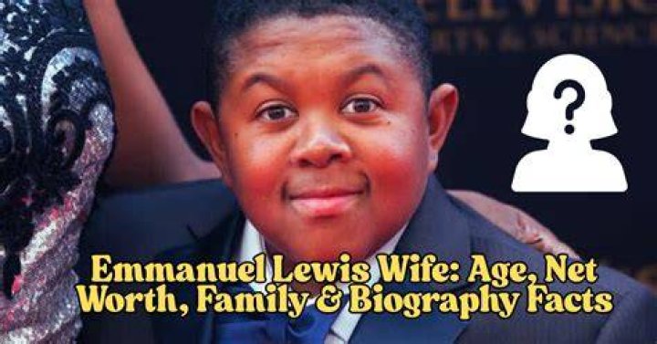 Who Is Emmanuel Lewis's Wife? Unraveling The Mystery