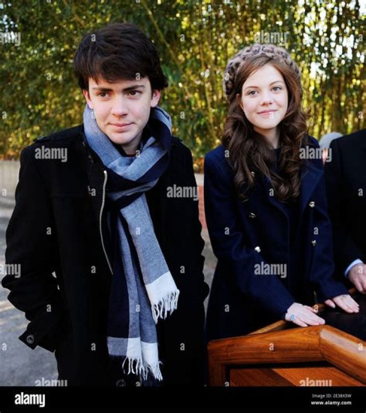 Who is Georgie Henley, what is her relationship with Skandar Keynes?