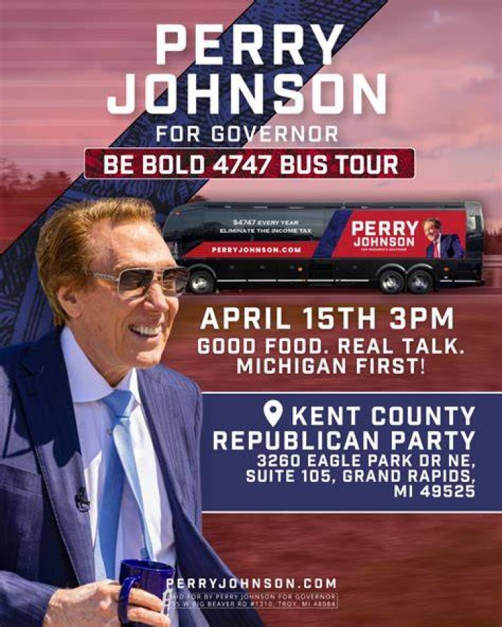 Who is Perry Johnson Meet the GOP Candidate for President