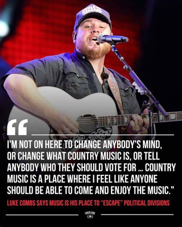 Who Luke Combs Endorses: His Political Views Explored