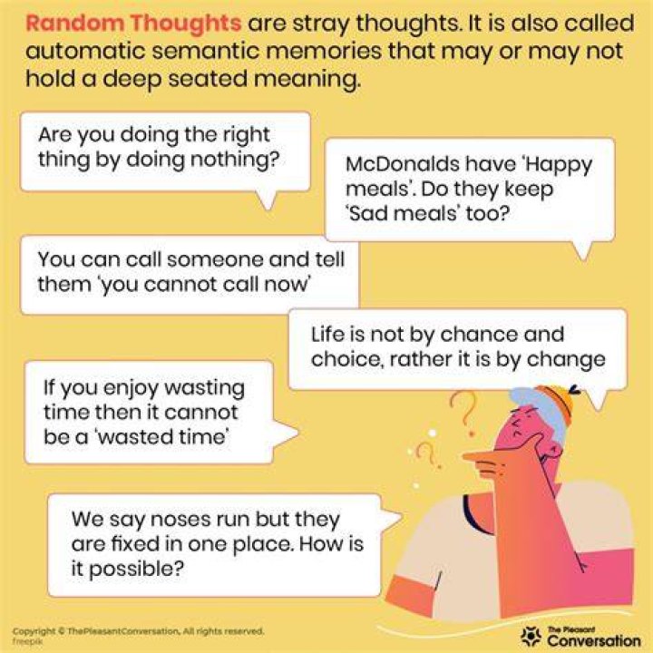 Why Do I Have Weird Random Thoughts All The Time And What Can I Do About It?