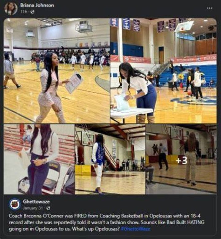 Why Was Opelousas Basketball Coach Fired? Breonna O'Conner Hired By Scotlandville