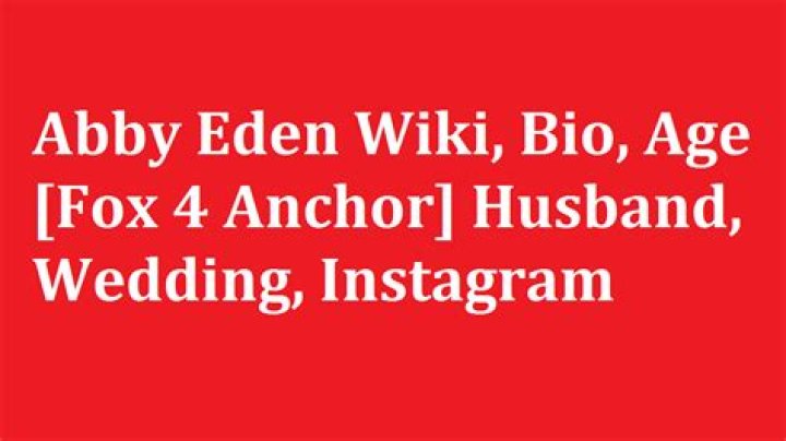 Wiki, Bio, Age, Husband, Married, Wedding ·