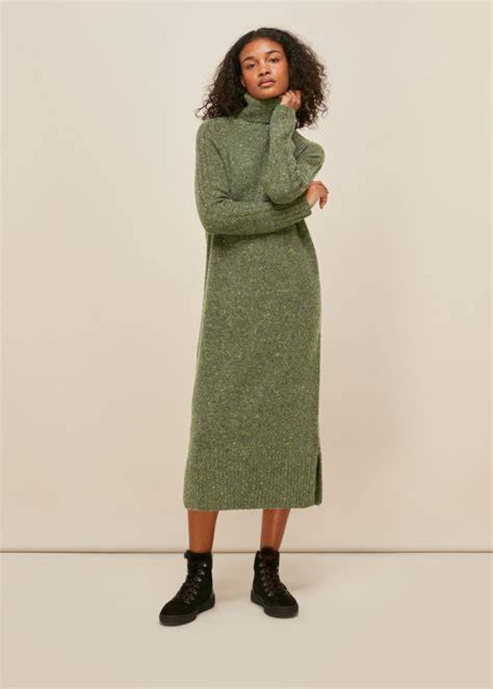 Wool Paget Midi Dress