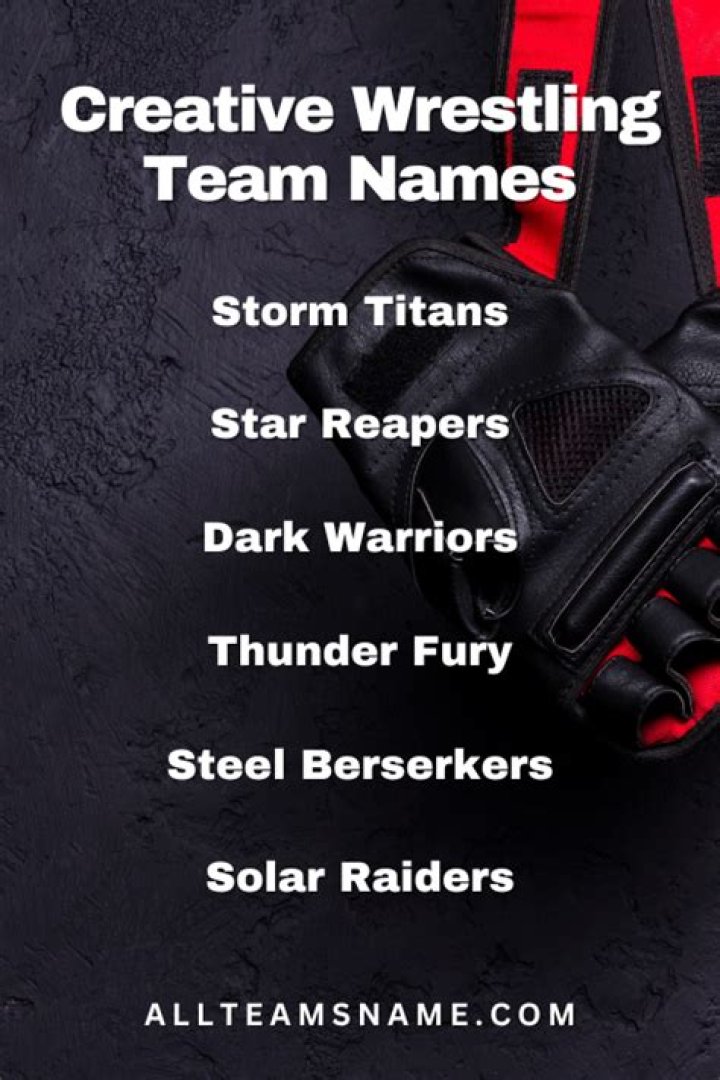 Wrestling Name Ideas