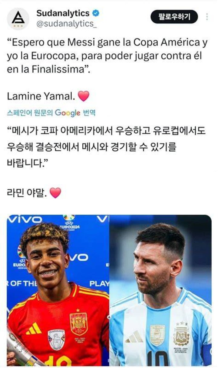 메시와 라미네 야말의 사진이 화제가 된 이유 공개 Vietnam.vn